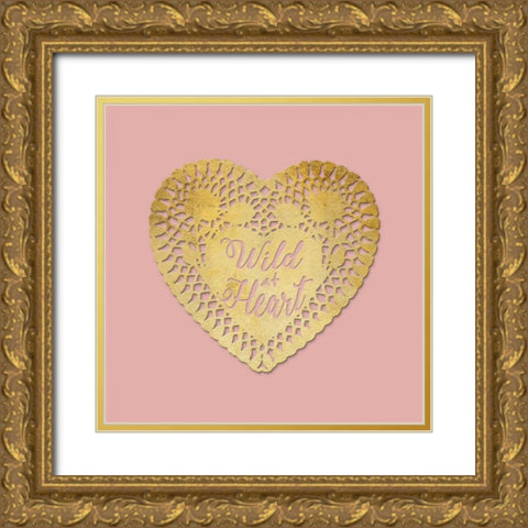 Wild At Heart Gold Ornate Wood Framed Art Print with Double Matting by Prime, Marcus