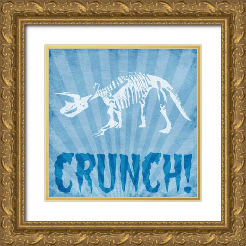Dino Bones 2 Gold Ornate Wood Framed Art Print with Double Matting by Prime, Marcus