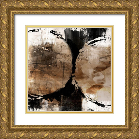 Deep Distress 1 Gold Ornate Wood Framed Art Print with Double Matting by Prime, Marcus