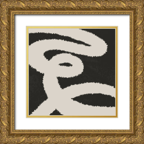 Reclining Shade 2 Gold Ornate Wood Framed Art Print with Double Matting by Prime, Marcus