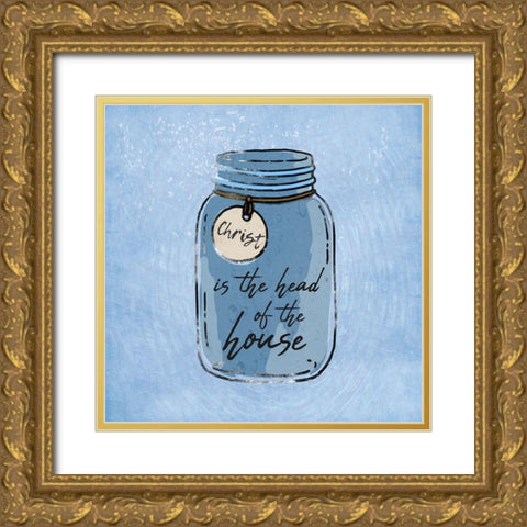 Faith Jar 2 Gold Ornate Wood Framed Art Print with Double Matting by Prime, Marcus