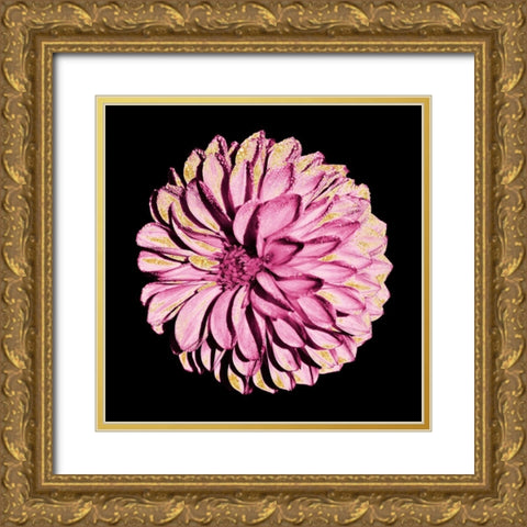 Dahlia Embrace 2 Gold Ornate Wood Framed Art Print with Double Matting by Prime, Marcus