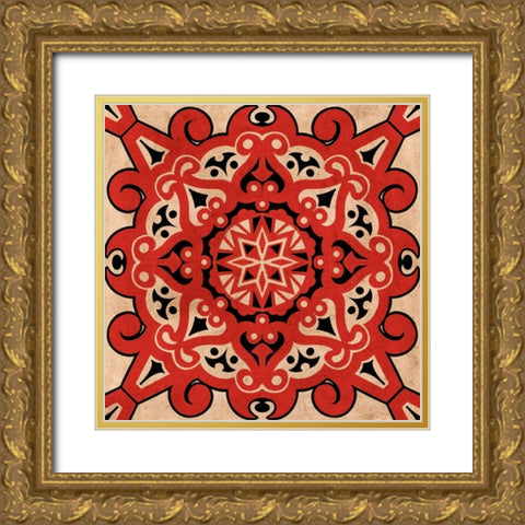 Vintage Delight 1 Gold Ornate Wood Framed Art Print with Double Matting by Prime, Marcus