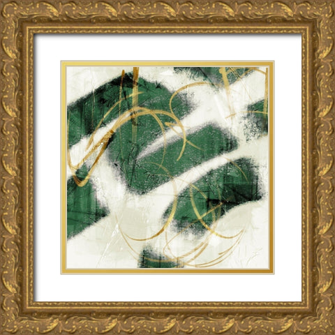 Emerald Mustard Prophecy 2 Gold Ornate Wood Framed Art Print with Double Matting by Prime, Marcus