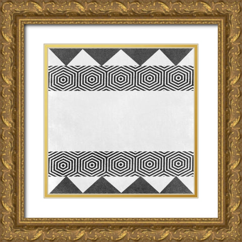 Hypnotized Reality Gold Ornate Wood Framed Art Print with Double Matting by Prime, Marcus