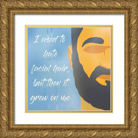 Hair Growth 1 Gold Ornate Wood Framed Art Print with Double Matting by Prime, Marcus