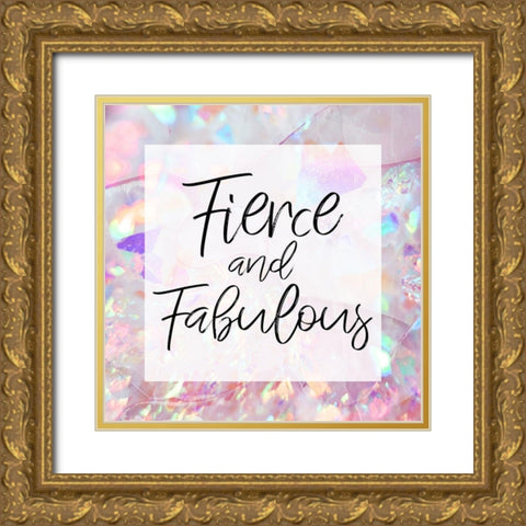 Fierce Gems 1 Gold Ornate Wood Framed Art Print with Double Matting by Prime, Marcus