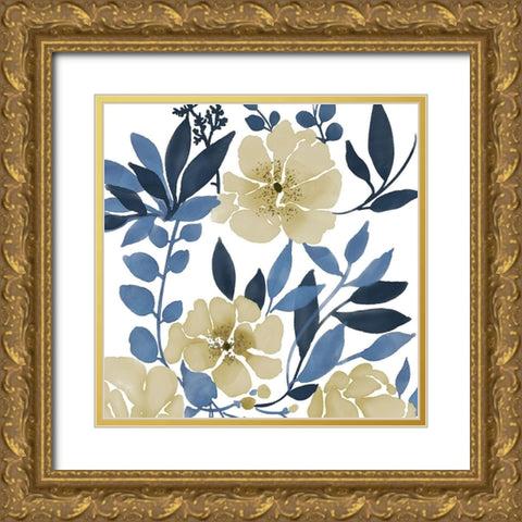 Mid Day Bouquet 1 Gold Ornate Wood Framed Art Print with Double Matting by Prime, Marcus