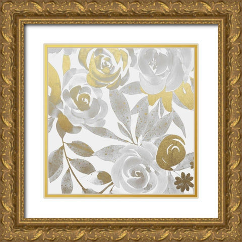 Delightful Bunch 2 Gold Ornate Wood Framed Art Print with Double Matting by Prime, Marcus