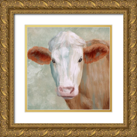 Field Friend 1 Gold Ornate Wood Framed Art Print with Double Matting by Prime, Marcus