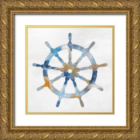 Rustic Coastal 2 Gold Ornate Wood Framed Art Print with Double Matting by Prime, Marcus