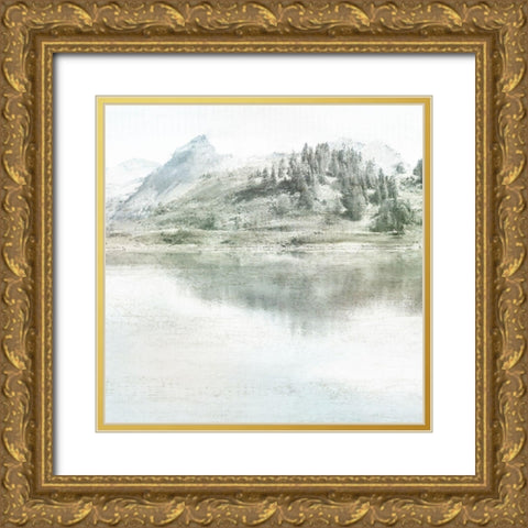 Dream Escape Gold Ornate Wood Framed Art Print with Double Matting by Prime, Marcus