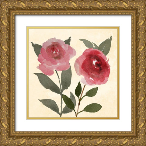 Dreamy Bloom 1 Gold Ornate Wood Framed Art Print with Double Matting by Prime, Marcus