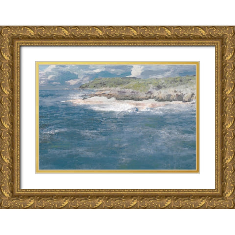 The Cape 2 Gold Ornate Wood Framed Art Print with Double Matting by Miller, Savannah