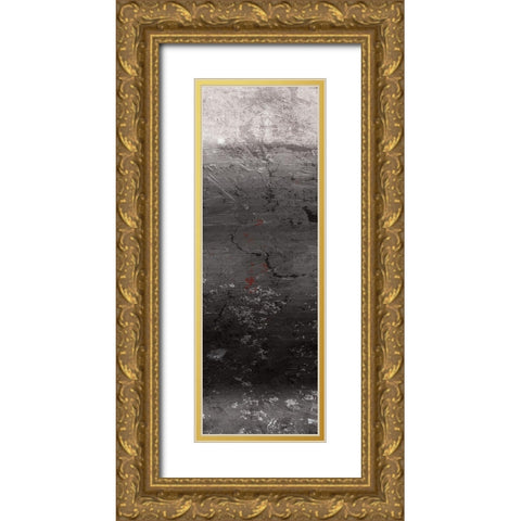 Stone Cold 2 Gold Ornate Wood Framed Art Print with Double Matting by Villa, Milli