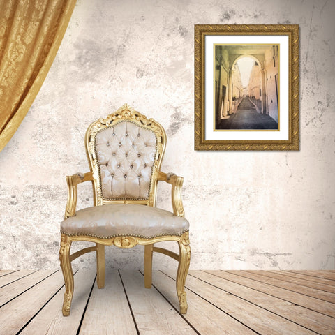 Next Block Gold Ornate Wood Framed Art Print with Double Matting by Villa, Mlli