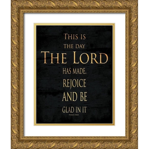 The Lord Gold Ornate Wood Framed Art Print with Double Matting by Villa, Mlli