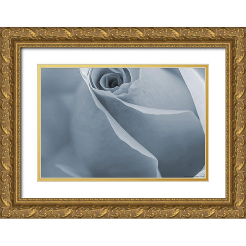 Look At Me Gold Ornate Wood Framed Art Print with Double Matting by Villa, Mlli