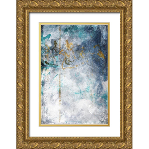 Angelas Room Gold Ornate Wood Framed Art Print with Double Matting by Villa, Mlli