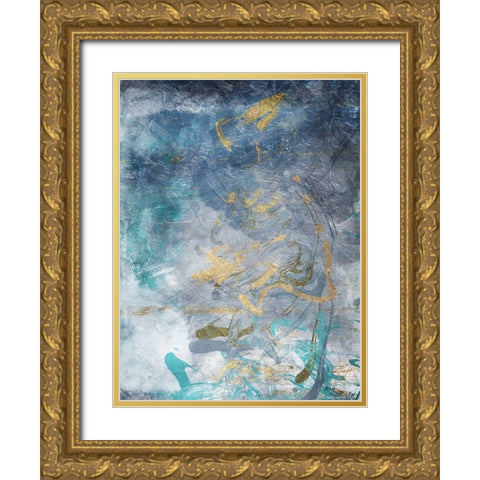 Find Yourself Gold Ornate Wood Framed Art Print with Double Matting by Villa, Mlli