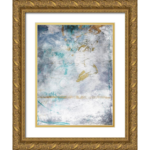 Find Yourself Mate Gold Ornate Wood Framed Art Print with Double Matting by Villa, Mlli