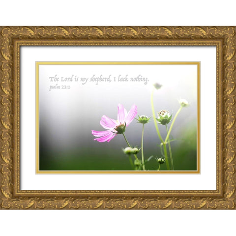 The Lord Gold Ornate Wood Framed Art Print with Double Matting by Villa, Mlli