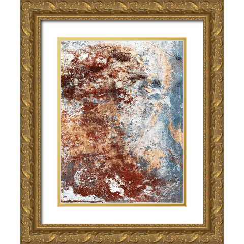 Rust in The Fog 2 Gold Ornate Wood Framed Art Print with Double Matting by Villa, Milli
