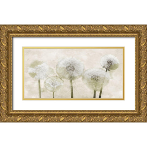 Make Another Wish Gold Ornate Wood Framed Art Print with Double Matting by Villa, Mlli