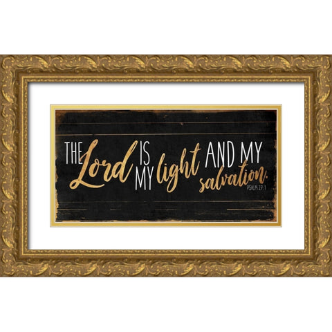 Lord And Light Gold Ornate Wood Framed Art Print with Double Matting by Villa, Mlli
