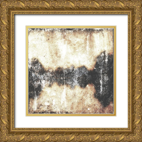On The Rocky Lake Gold Ornate Wood Framed Art Print with Double Matting by Villa, Milli