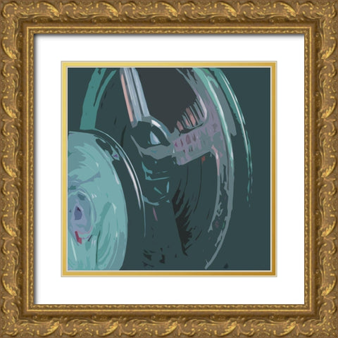 Calm Media Two Gold Ornate Wood Framed Art Print with Double Matting by Villa, Mlli