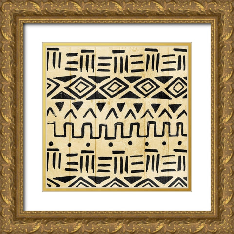 Wood Tribe Light Gold Ornate Wood Framed Art Print with Double Matting by Villa, Mlli