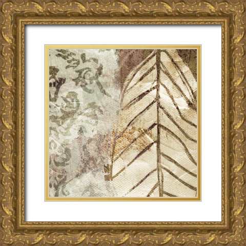 Mess Two Gold Ornate Wood Framed Art Print with Double Matting by Villa, Mlli