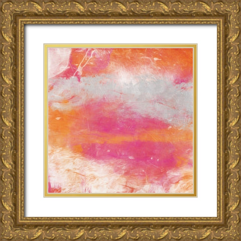 Bright Meditation Gold Ornate Wood Framed Art Print with Double Matting by Villa, Mlli