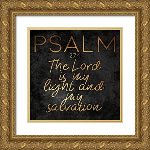 Gold Bold Salvation Gold Ornate Wood Framed Art Print with Double Matting by Villa, Mlli