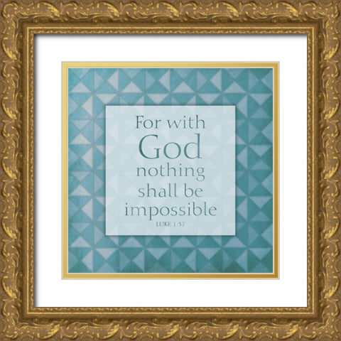 Impossible Gold Ornate Wood Framed Art Print with Double Matting by Villa, Mlli
