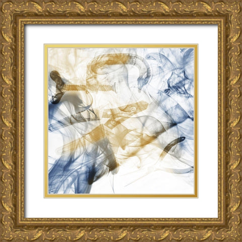 Smokey Tools Gold Ornate Wood Framed Art Print with Double Matting by Villa, Mlli