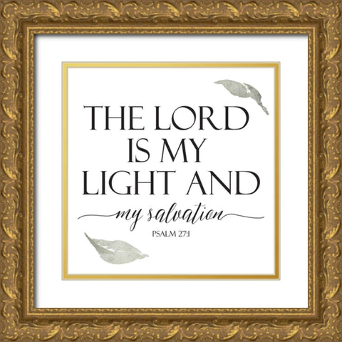 My Salvation Gold Ornate Wood Framed Art Print with Double Matting by Villa, Milli