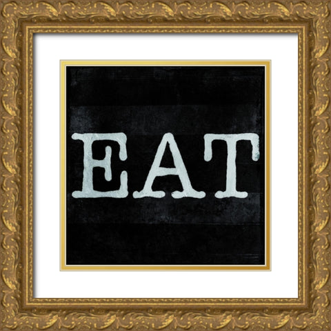 ReEat Gold Ornate Wood Framed Art Print with Double Matting by Villa, Milli