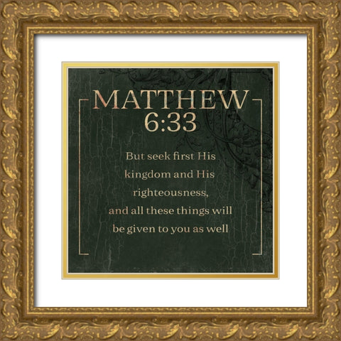 Matthew Swamp Gold Ornate Wood Framed Art Print with Double Matting by Villa, Milli