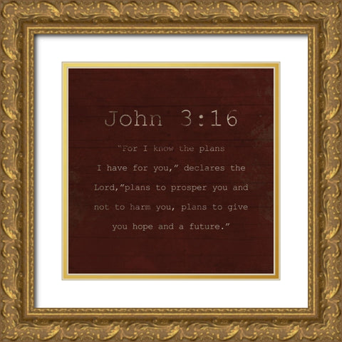 John Fall Farm Gold Ornate Wood Framed Art Print with Double Matting by Villa, Milli