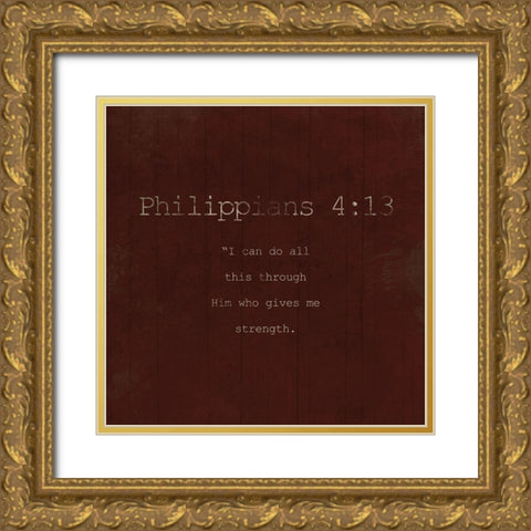 Philippains Fall Farm Gold Ornate Wood Framed Art Print with Double Matting by Villa, Milli