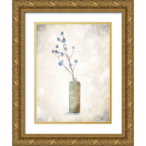 The Only Plant Gold Ornate Wood Framed Art Print with Double Matting by OnRei