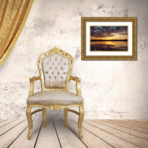 Still Time 2 Gold Ornate Wood Framed Art Print with Double Matting by Orlando