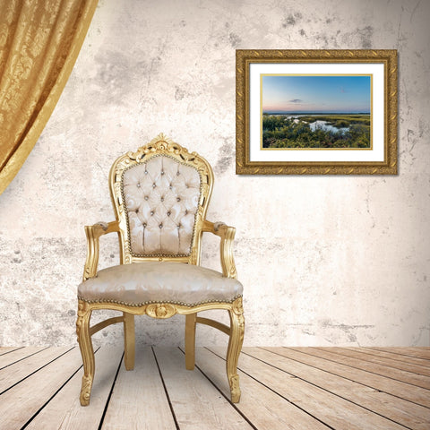 Nowhere Land Gold Ornate Wood Framed Art Print with Double Matting by Orlando