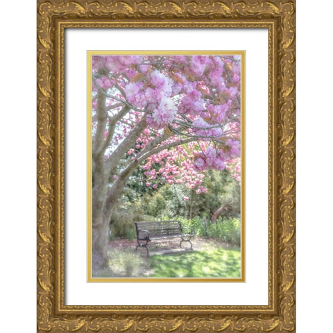 Profile Of Attraction Gold Ornate Wood Framed Art Print with Double Matting by DeLuca, Pat