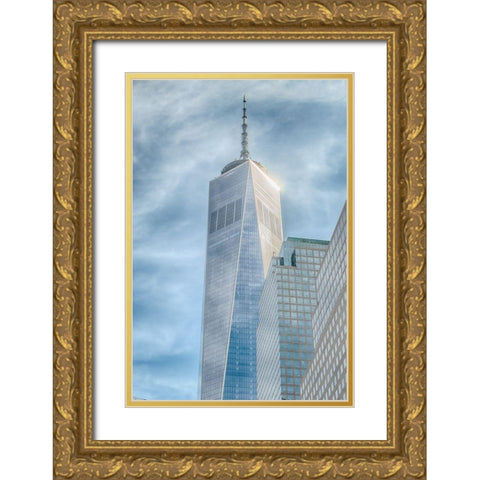 Bright Knowledge Gold Ornate Wood Framed Art Print with Double Matting by DeLuca, Pat
