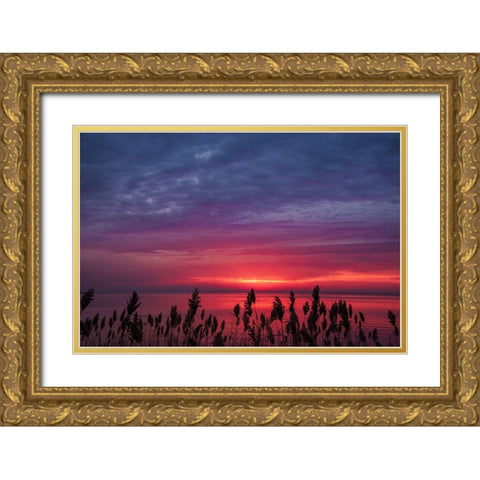 Change Of Purpose Gold Ornate Wood Framed Art Print with Double Matting by DeLuca, Pat