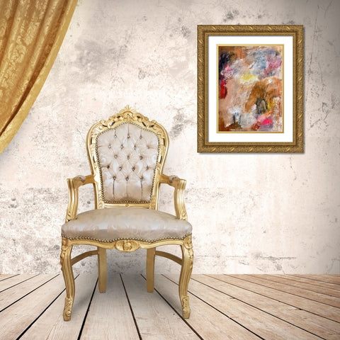 Bread and Butter Gold Ornate Wood Framed Art Print with Double Matting by Spina, Phyllis