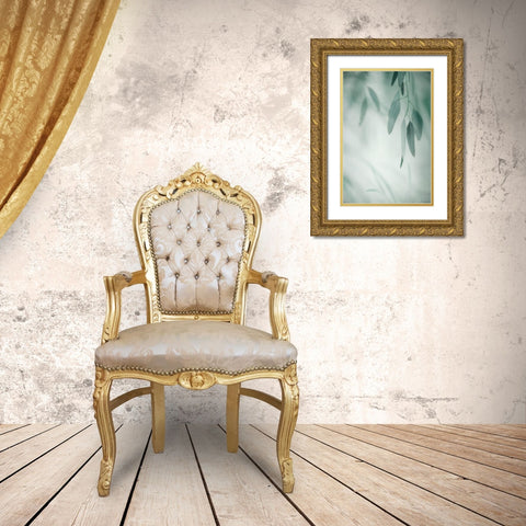 Rhythm Variation 1 Gold Ornate Wood Framed Art Print with Double Matting by Poinski, Dianne